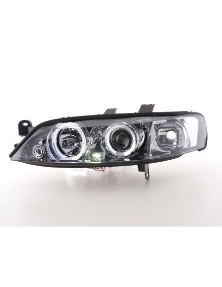 Set di fari Opel Vectra B anno di costruzione: 99-02 cromato