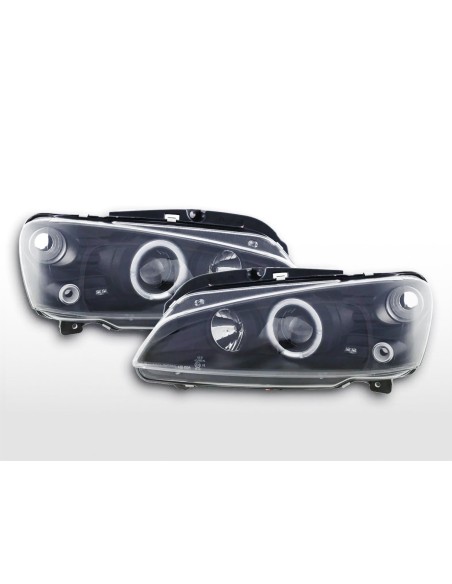 Fanale anteriore Peugeot 106 96-03 nero