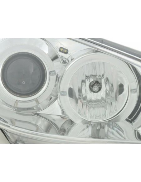 Fanale anteriore Peugeot 206 98-03 cromato