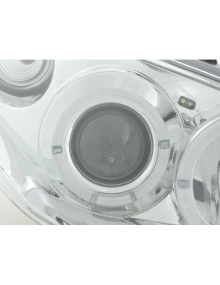 Fanale anteriore Peugeot 206 98-03 cromato