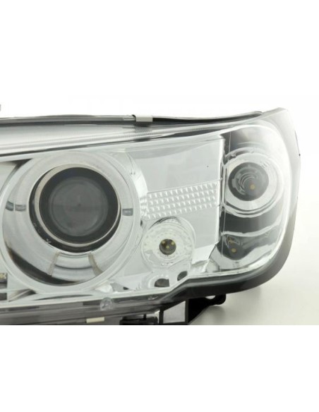 Set faro Peugeot 306 93-96 cromato