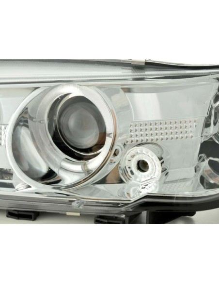 Set faro Peugeot 306 93-96 cromato