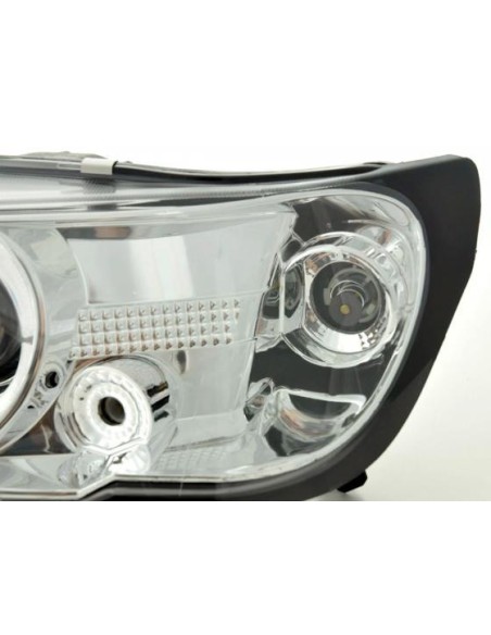 Set faro Peugeot 306 93-96 cromato
