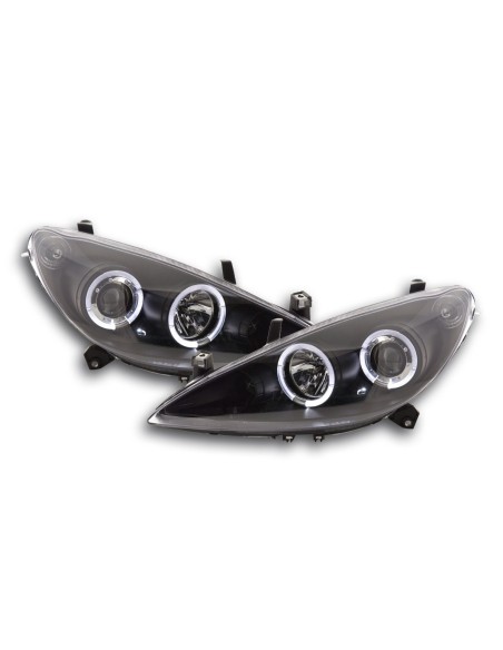 Fanale anteriore Peugeot 307 01-06 nero
