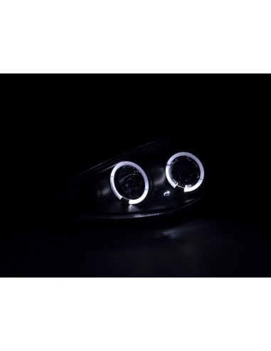Fanale anteriore Peugeot 307 01-06 nero