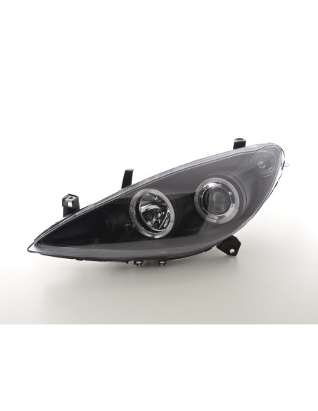 Fanale anteriore Peugeot 307 01-06 nero