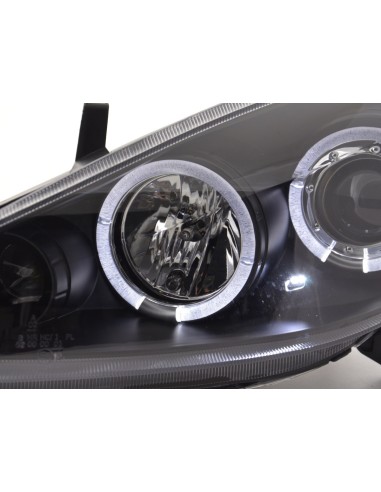 Fanale anteriore Peugeot 307 01-06 nero