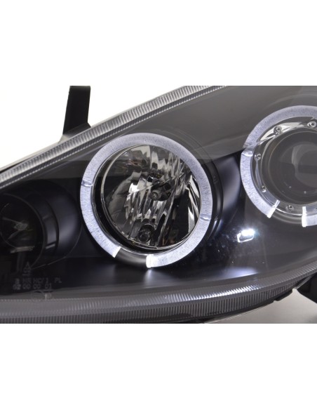 Fanale anteriore Peugeot 307 01-06 nero