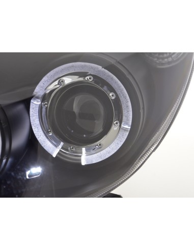 Fanale anteriore Peugeot 307 01-06 nero