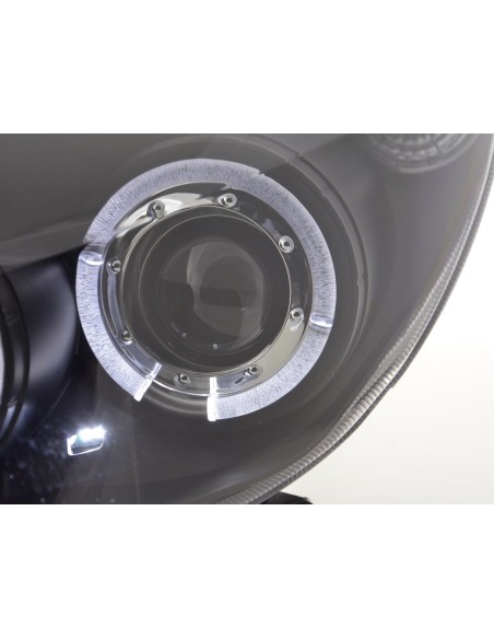 Fanale anteriore Peugeot 307 01-06 nero