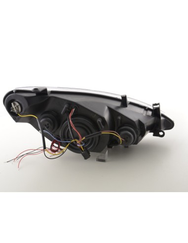 Fanale anteriore Peugeot 307 01-06 nero
