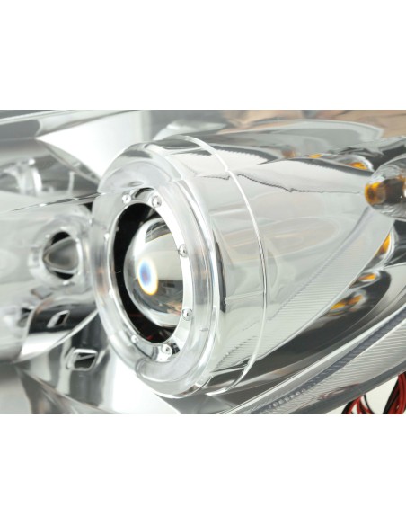 Fanale anteriore Peugeot 307 01-06 cromato
