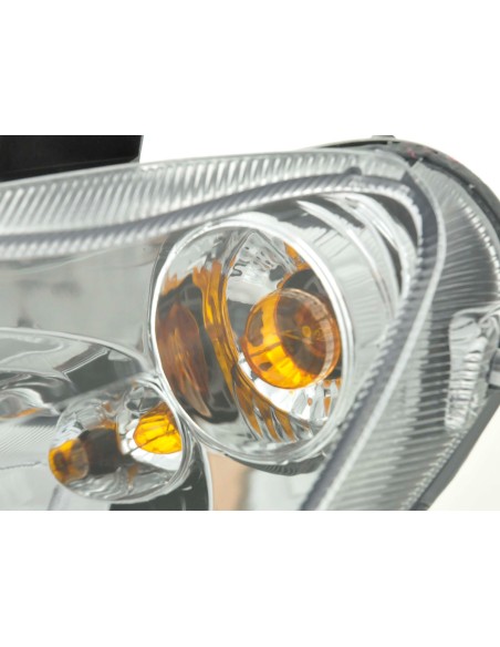 Fanale anteriore Peugeot 307 01-06 cromato