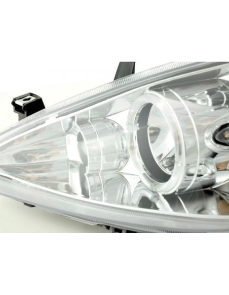 Fanale anteriore Peugeot 307 01-06 cromato