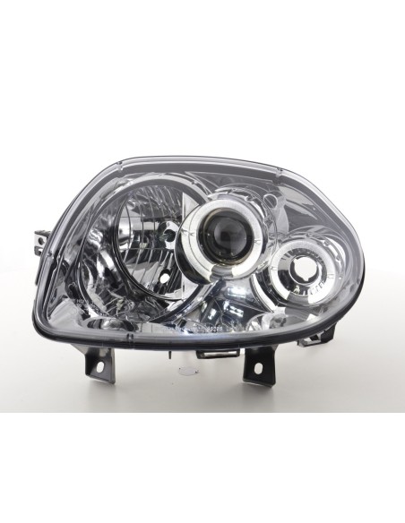 Set faro Renault Clio tipo B 98-01 cromato