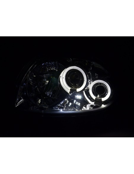 Set faro Renault Clio tipo B 98-01 cromato