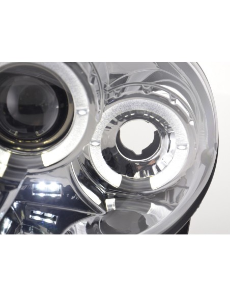 Set faro Renault Clio tipo B 98-01 cromato