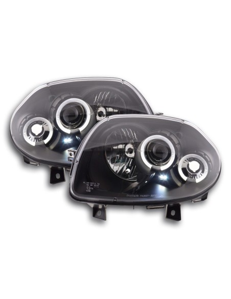 Set faro Renault Clio tipo B 98-01 nero