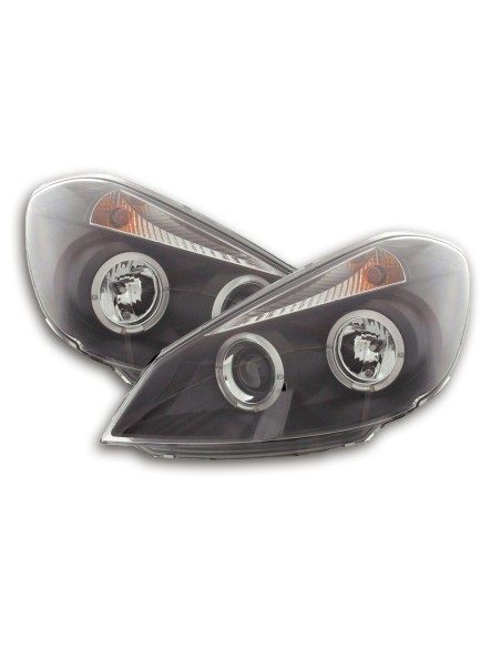 Set faro Renault Clio tipo R 05- nero