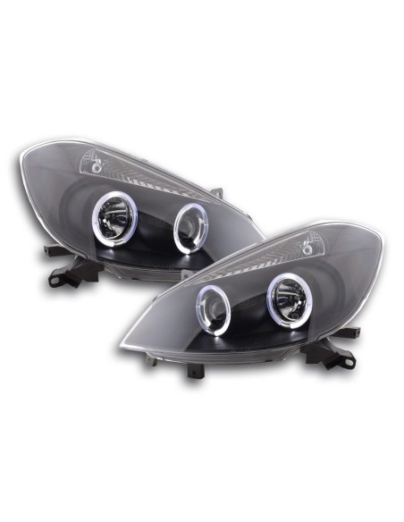 Kit faro Renault Clio tipo R 05- nero (solo per guida a destra)