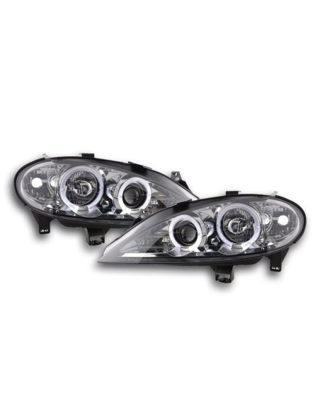 Kit faro Renault Megane 1 3/5 porte. 99-02 cromato