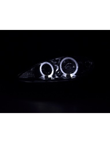 Kit faro Renault Megane 1 3/5 porte. 99-02 cromato