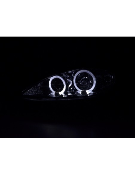 Kit faro Renault Megane 1 3/5 porte. 99-02 cromato