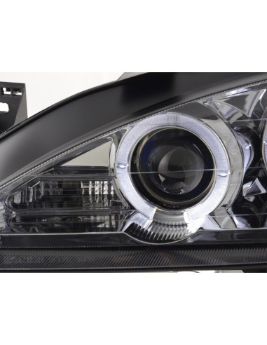 Kit faro Renault Megane 1 3/5 porte. 99-02 cromato