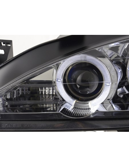 Kit faro Renault Megane 1 3/5 porte. 99-02 cromato