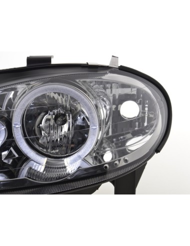 Kit faro Renault Megane 1 3/5 porte. 99-02 cromato