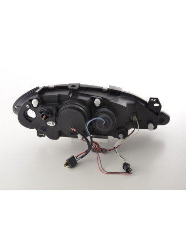Kit faro Renault Megane 1 3/5 porte. 99-02 cromato