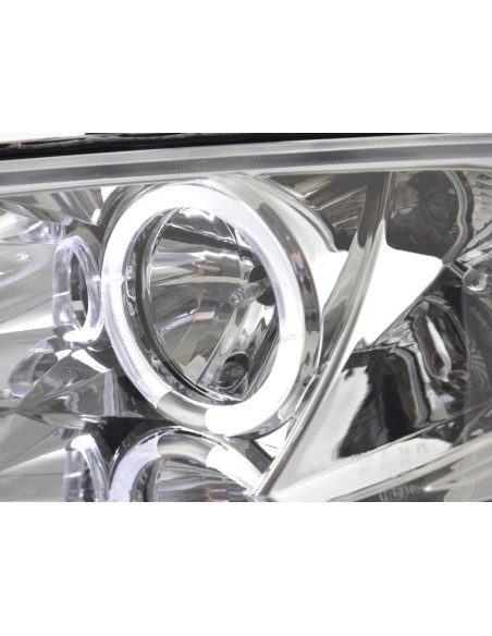 Kit fari Renault Megane 2 3/5 porte. 03-06 cromato