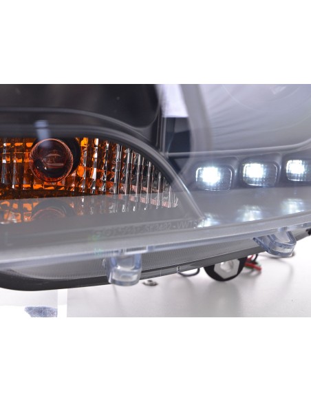 Set fari Daylight Luci di marcia diurna a LED VW Bus T5 dal 2009 nere