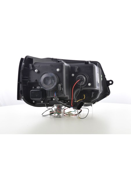 Set fari Daylight Luci di marcia diurna a LED VW Bus T5 dal 2009 nere