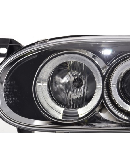 Set fari VW Golf 3 tipo 1HXO 1 EXO 91-97 cromato