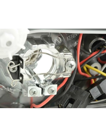 Fari anteriori Powerlook VW Golf 3 tipo 1HXO, 1 EXO 91-97 cromati