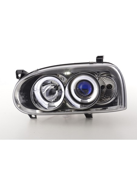 Set fari VW Golf 3 tipo 1HXO 1 EXO 91-97 cromato