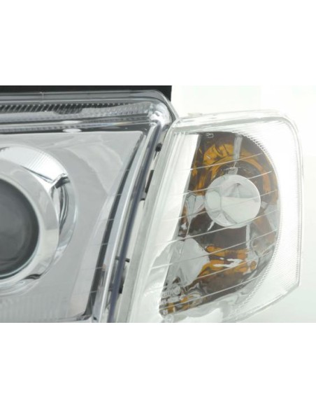 Set faro VW Passat tipo 3B 97-00 cromato