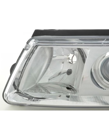 Set faro VW Passat tipo 3B 97-00 cromato
