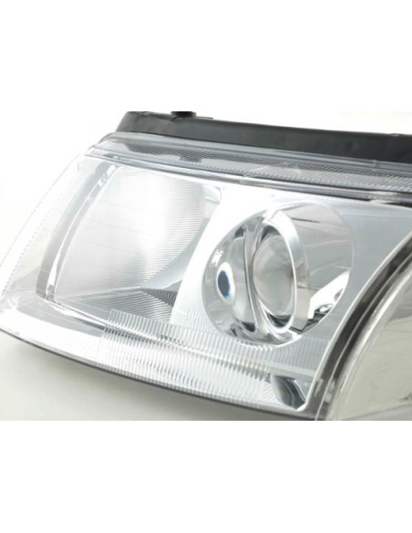 Set faro VW Passat tipo 3B 97-00 cromato