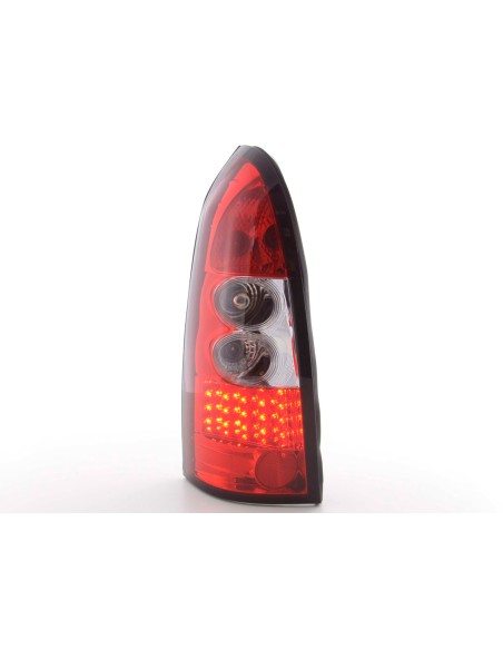 Set di luci posteriori a LED Opel Astra G Caravan 98-03 trasparente / rosso