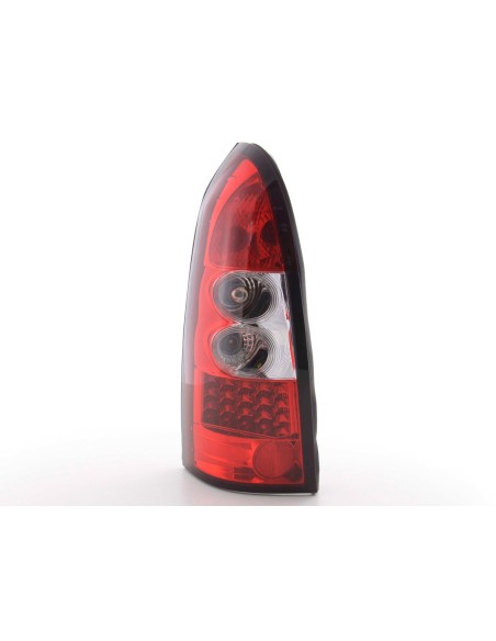 Set di luci posteriori a LED Opel Astra G Caravan 98-03 trasparente / rosso