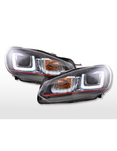 Faro diurno Luci di marcia diurna a LED VW Golf 6 08-12 aspetto