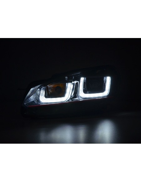 Faro diurno Luci di marcia diurna a LED VW Golf 6 08-12 aspetto