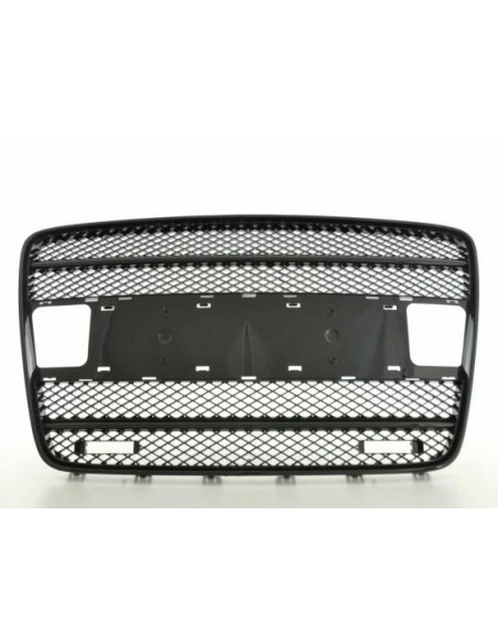 Griglia sportiva con griglia anteriore porta luci di posizione adatta per Audi Q7 tipo 4L 05-09 nera