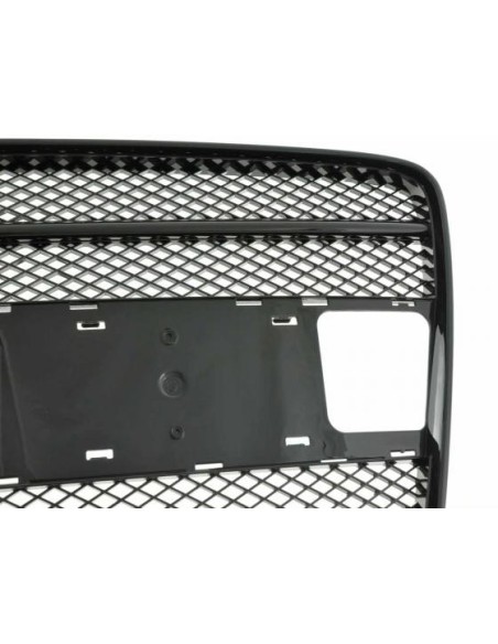 Griglia sportiva con griglia anteriore porta luci di posizione adatta per Audi Q7 tipo 4L 05-09 nera