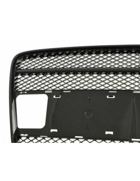 Griglia sportiva con griglia anteriore porta luci di posizione adatta per Audi Q7 tipo 4L 05-09 nera