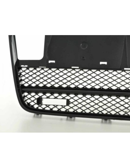 Griglia sportiva con griglia anteriore porta luci di posizione adatta per Audi Q7 tipo 4L 05-09 nera