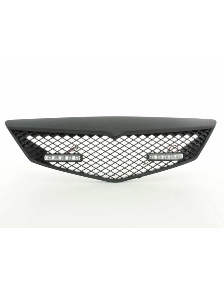 Griglia sportiva con luce di posizione griglia anteriore Mazda 2 tipo DY 03-07 nera