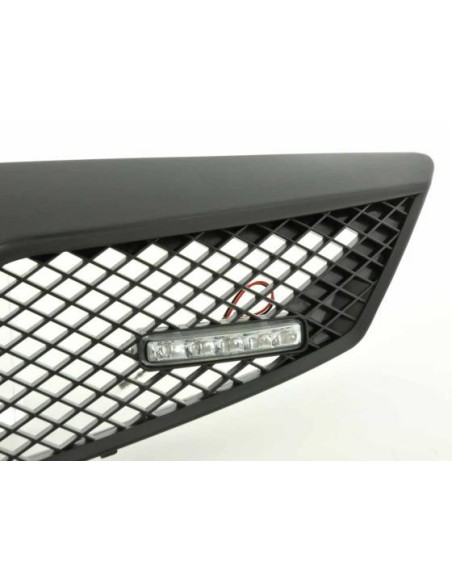 Griglia sportiva con luce di posizione griglia anteriore Mazda 2 tipo DY 03-07 nera